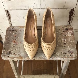 Anthropologie Vicenza Jute Pumps